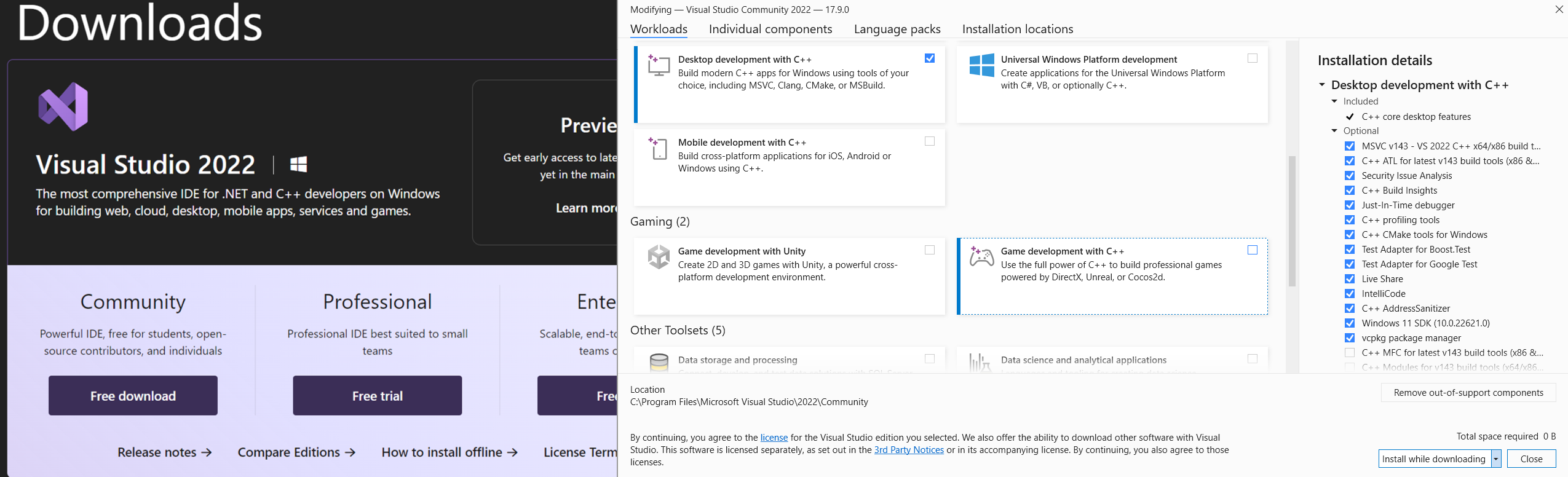 Visual studio download